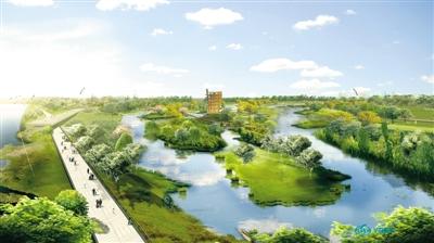 感怀千年古水 重绘贾鲁河图